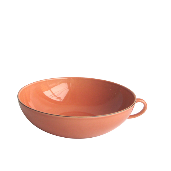 グスタフスベリ NATUR(ナチュール) ボウル17cm ハンドル付 オレンジ