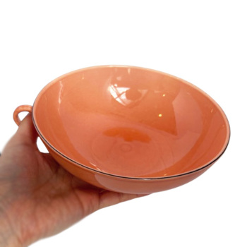 グスタフスベリ NATUR(ナチュール) ボウル17cm ハンドル付 オレンジ