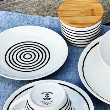 グスタフスベリ × リサ・ラーソン SIXTEN CIRCLES キャニスター SIXTEN