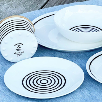 グスタフスベリ × リサ・ラーソン SIXTEN CIRCLES キャニスター