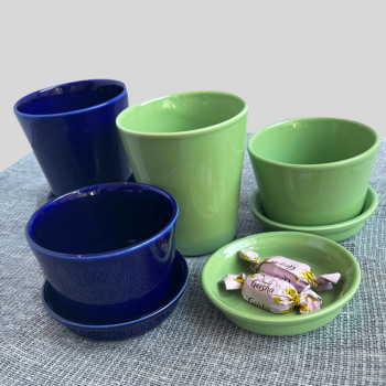 グスタフスベリ DOMINO カップ＆ソーサー S インディゴ GUSTAFSBERG