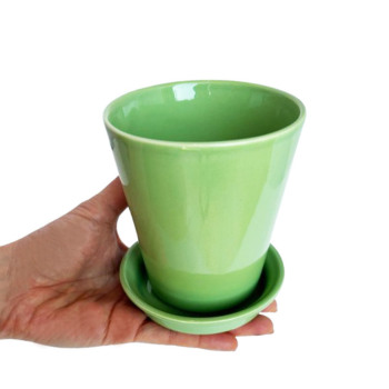 グスタフスベリ DOMINOカップ＆ソーサー L ライトグリーン GUSTAFSBERG