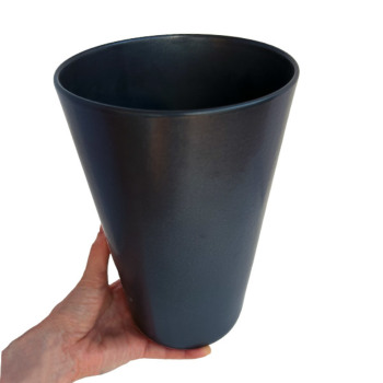 グスタフスベリ DOMINO フラワーベース ブラック GUSTAFSBERG