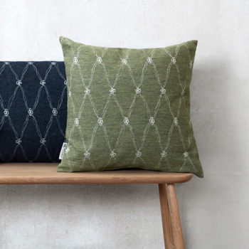 クラスボルス Klover クッション(中材込) 50×50cm グリーン Klassbols