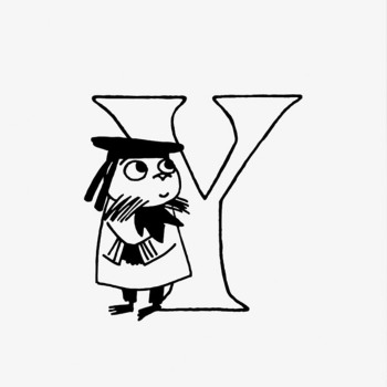 スクルツナ Moomin x Skultuna ムーミン アルファベット ネックレス