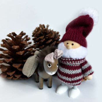 NORDIKA nisse(ノルディカ ニッセ） 袋を運ぶロバ Nordika nisse by