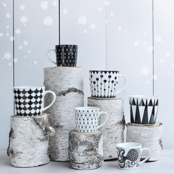 リトルファント マグ(S)Net - White/black Littlephant(リトルファント