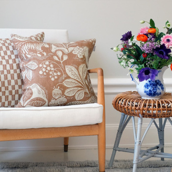 リトルファント クッション(中材込) 50×50cm Wild at heart