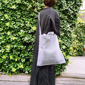 カリン カーランダー【TEXTILE No.13】 TOTE BAG YINYANG BLUE/WHITE KARIN CARLANDER  コスタボダ公式通販