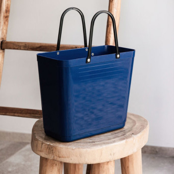 パサパサ HINZA （ヒンザ） BAG マルチバック M 再生プラスチック ブルー HINZA