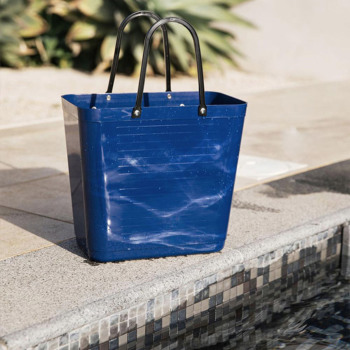 HINZA （ヒンザ） BAG マルチバック M 再生プラスチック ブルー HINZA