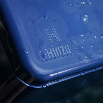 HINZA （ヒンザ） BAG マルチバック M 再生プラスチック ブルー HINZA