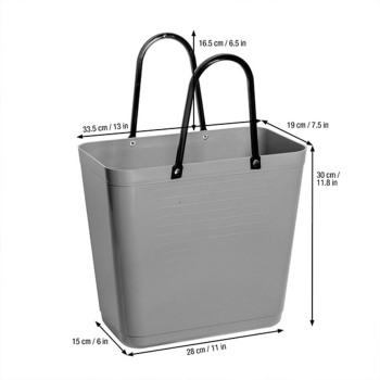 HINZA （ヒンザ） BAG マルチバック M 再生プラスチック ブルー HINZA