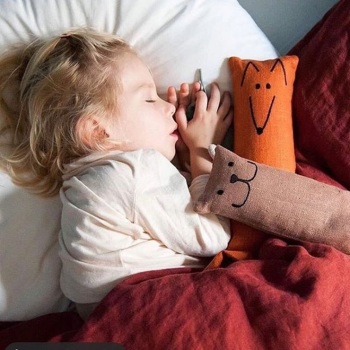 テリブルツインズ Friends Wheat ウォーマー Fox (きつね）オレンジ