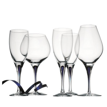 オレフォス INTERMEZZO ホワイトワイングラス ブルー グラス コスタボダ公式通販