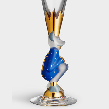 オレフォス NOBEL スパークリング デビル シャンパン グラス ブルー