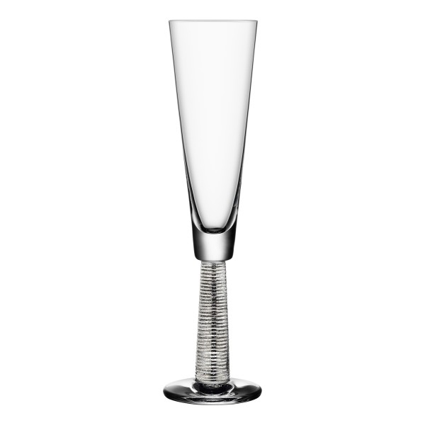 オレフォス MITT&DITT シャンパングラス クリアxプラチナストライプ グラス コスタボダ公式通販