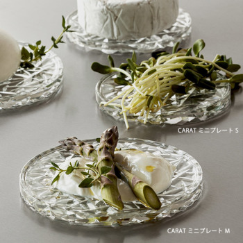 オレフォス CARAT φ10cm ミニプレート S 2Pセット プレート｜テーブル