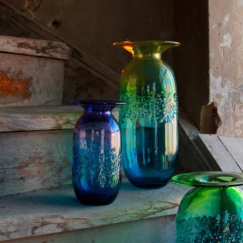 コスタボダ AURORA フラワーベース ブルーxヴァイオレット オブジェ