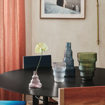 ルイ・ヴァルタ、Vase bleu、海外版超希少レゾネ、新品額付 コスタ ボダ CONTRAST(コントラスト) フラワーベース ブルー