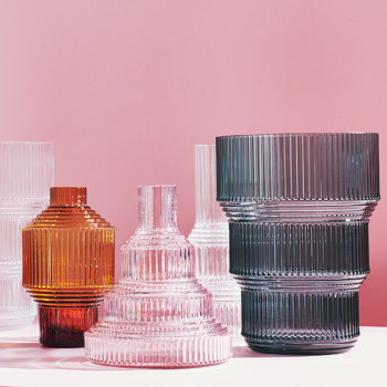 コスタ ボダ Pavilion(パビリオン) フラワーベース アンバー S