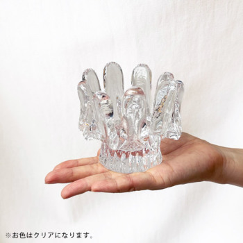 コスタ ボダ Sunflower circular キャンドルホルダー ブルー (S