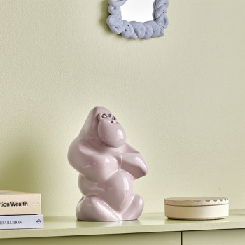 コスタ ボダ MY WIDE LIFE オブジェ ゴリラ ピンク オブジェ