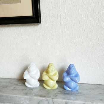 コスタ ボダ MY WIDE LIFE オブジェ ゴリラ ミニ aloha blue オブジェ