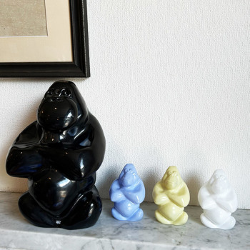 コスタ ボダ MY WIDE LIFE オブジェ ゴリラ ミニ aloha blue オブジェ