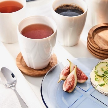 コスタ ボダ BRUK マグカップ（ソーサー付き） ライトピンク 2P