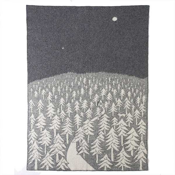 クリッパン HOUSE IN THE FOREST ラムウール シングル 130×180cm