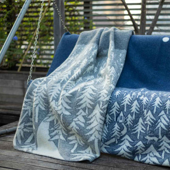 クリッパン HOUSE IN THE FOREST ラムウール シングル 130×180cm