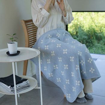 クリッパン シュニールコットン ミニブランケット シャーンスンド